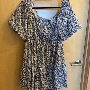 Influence Fashion Floral Off The Shoulder Dress